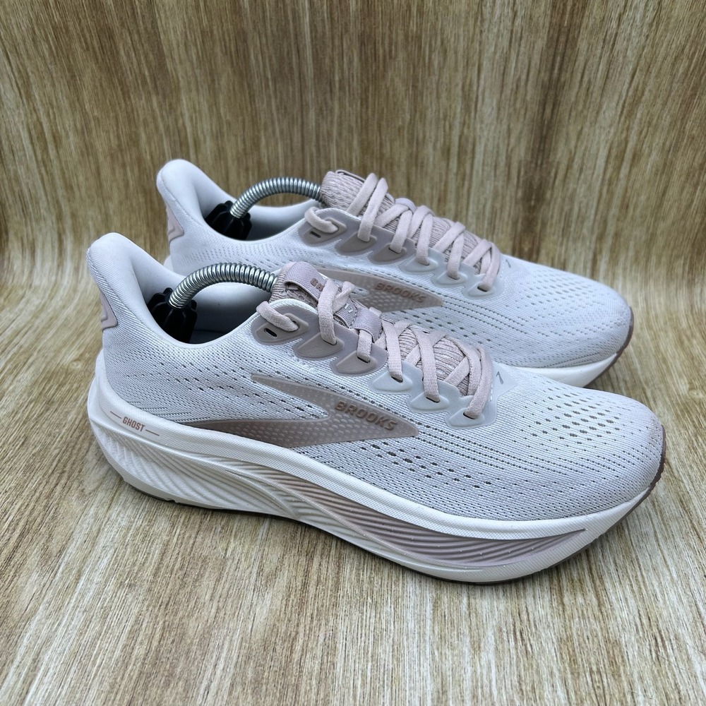 Brooks Ghost 17 Running Shoes Women's 7.5 Chateau Grey Portabella 1204311B092